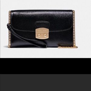 Coach Push Lock Crossbody NWT